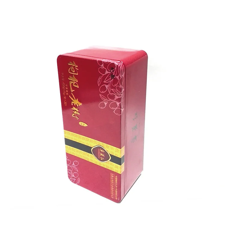 XinYu Rectangular tea Tin Can&rectangle metal box for tea packing