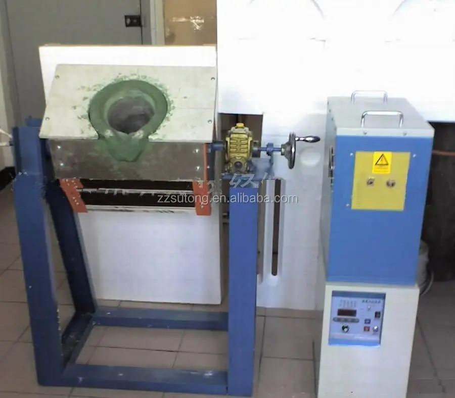 Capacity 10kg Electric Metal Melting Furnace for Heating Experiment