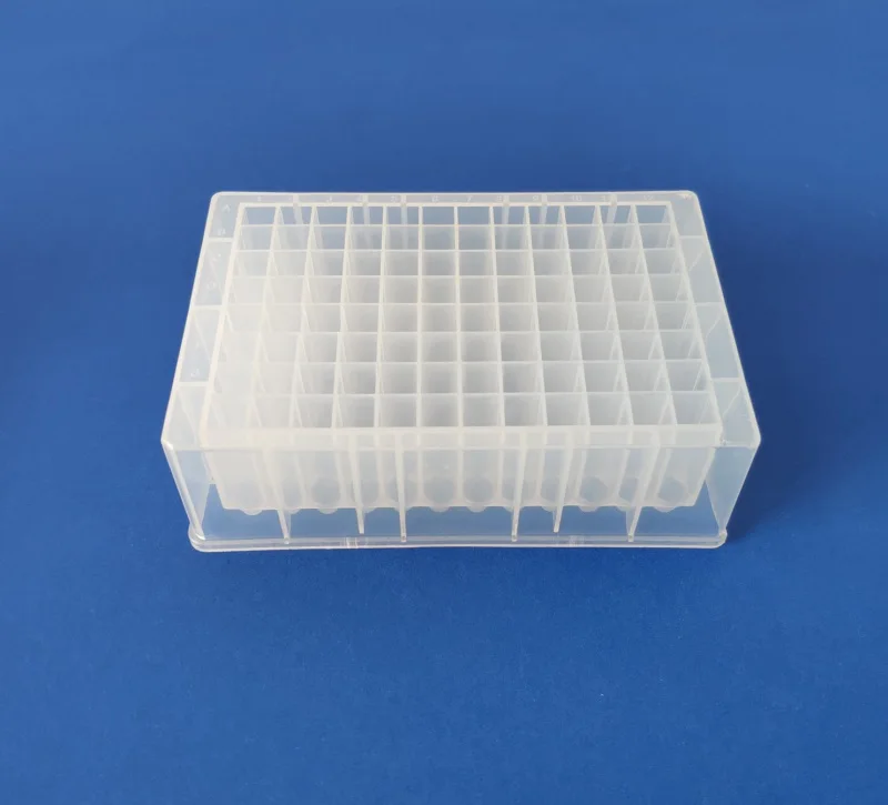 0.5ml 1.2ml 1.6ml 2.2ml plastic 96-well Deep well multiwell plate deep well microplate for lab