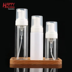 Custom Made Pump Dispenser 100ml 150ml 200ml Empty Plastic Body Lotion Bottle for Wholesale
