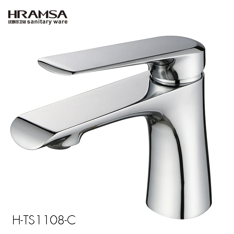 Hot sell black bathroom basin faucet hot cold water mixer for  European