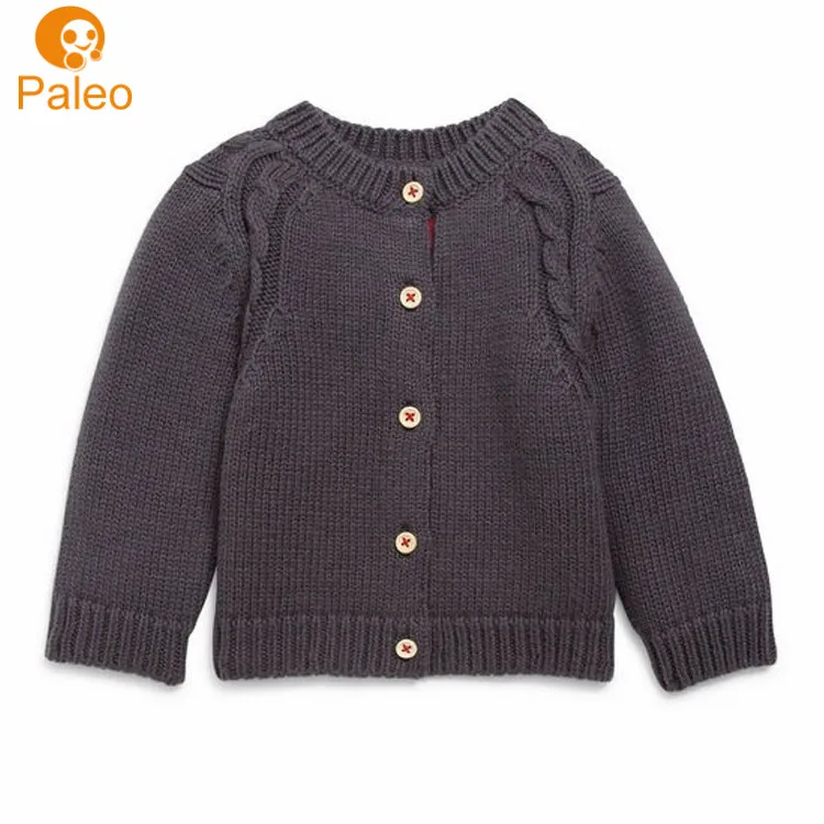 
Factory OEM 100% hand knit wool baby sweater embroidery designs for boys 