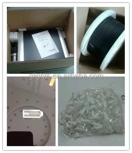 New design wholesale price waterproof pool decoration fiber optic light