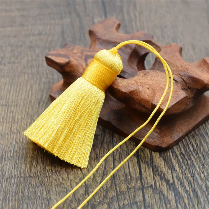 5 cm ice silk tassel short fat little tassel pendant accessories Decoration Tassel