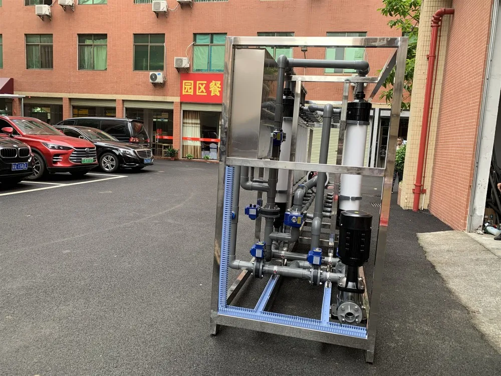 40,000L/H Backwash Water Pump Ultra filtration UF System Ultrafiltration Drinking Mineral Water  Filtration Treatment Plant