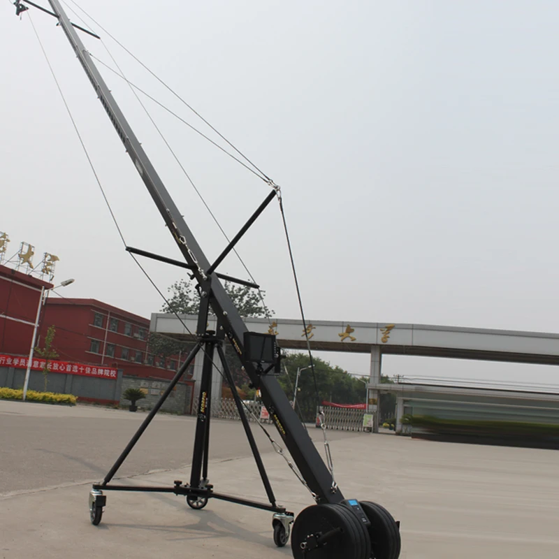 6m small HD camera shooting telescopic rocker arm camera jib