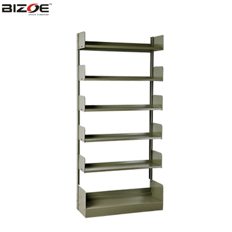 home furniture new style comic office modern movable steel metal book shelf