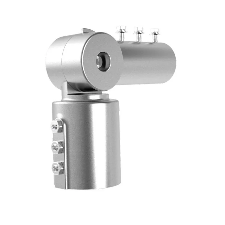 Литой под давлением алюминиевый уличный светильник адаптер 120 Регулируемый 60 мм