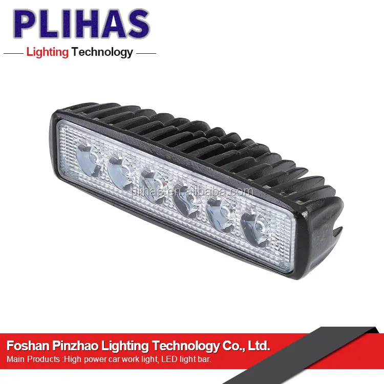 Waterproof IP67 18W LED Light/LED Driving Beam for All Car LED Light Bar