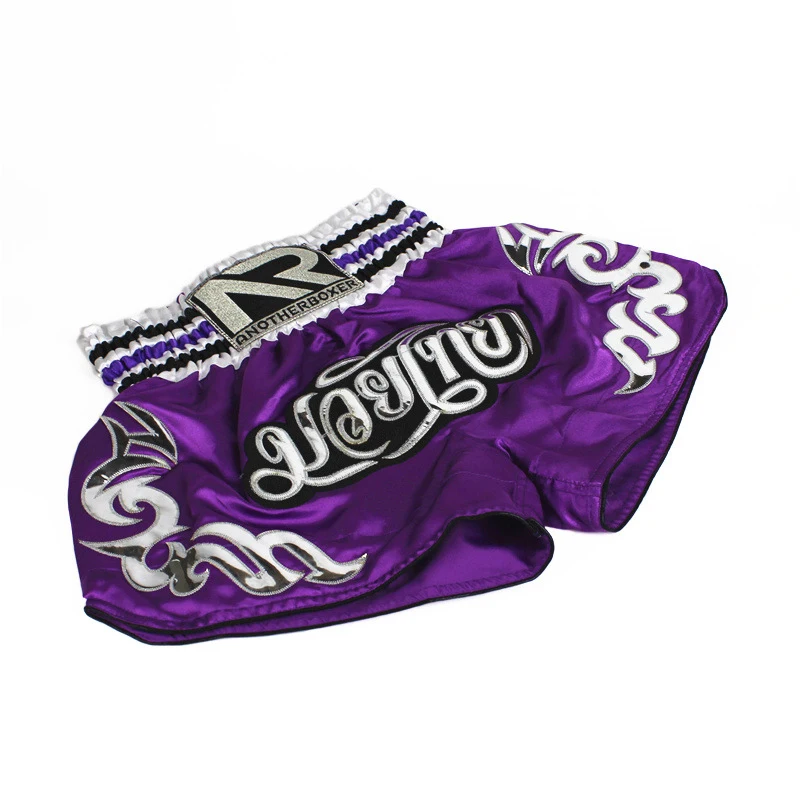 Оптовая продажа, простые тренировочные шорты Mma с пользовательским логотипом, кикбоксинг, муай тай