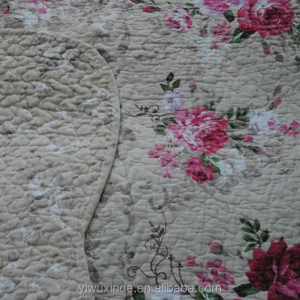 popular supplier leather crochet indian patchwork bedspread