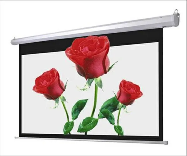 Cheapsest ! 1:01 4:03 16:09 16:10 16:09 HD 3D 100inch электрическая проекционный экран