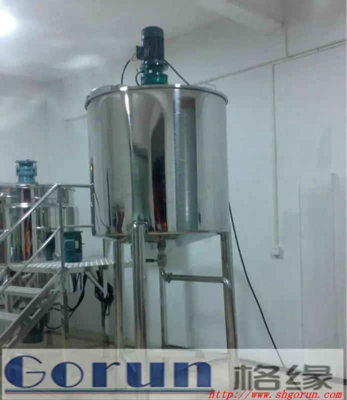 jacketed chemical reactor agitated tank reactor/stirrer tank/sanitary Tank