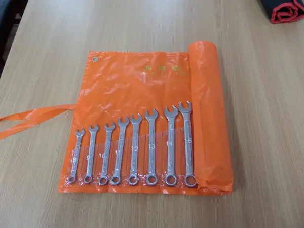 carbon steel 14PCS wrench set 8-24MM combination spanner