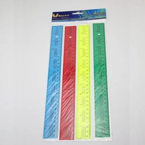 рекламные новый стиль пластиковые наборы линейки для детей