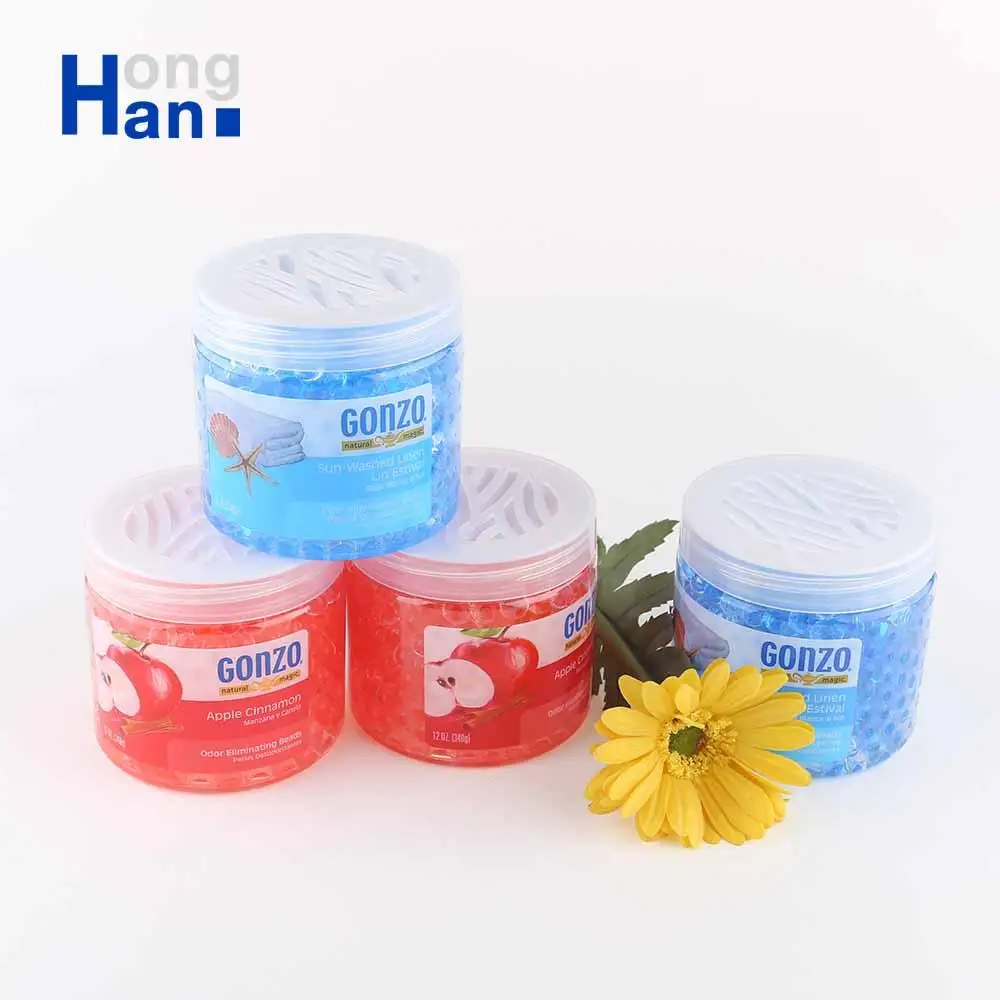soft gel beads for air freshener bathroom toilet using