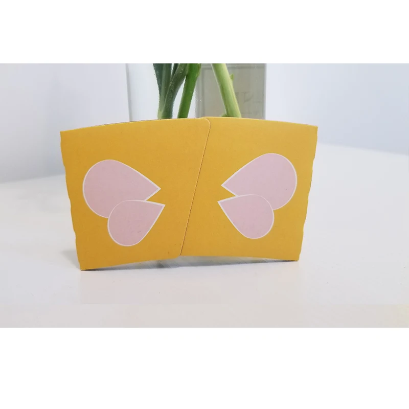 Eco-friendly recyclable customized LOGO printed coffee paper cup  sleeves