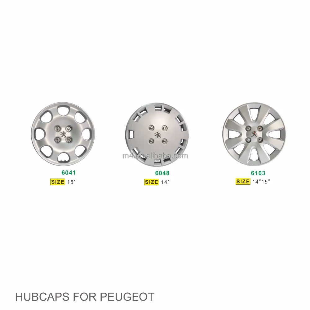 Hubcaps wheel cover for peugeot