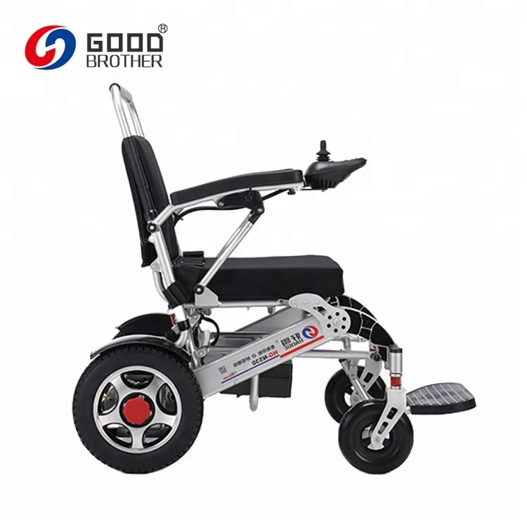 Hg-n530 Electronic Magnetic Brake System Light Aluminum Frame Folding Electric Power Wheelchair