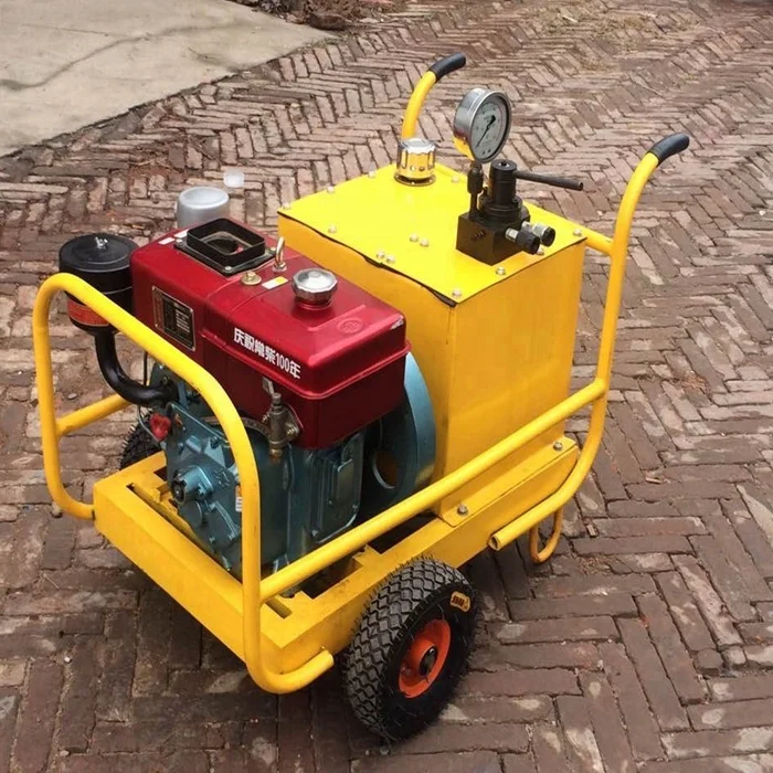 Rock stone splitting wedge and feather for hydraulic rock splitter