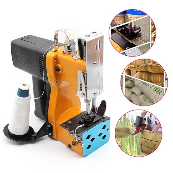 AB9-370 gunny bags stitching machine industrial handheld sewing machine for closing open mouth woven bags