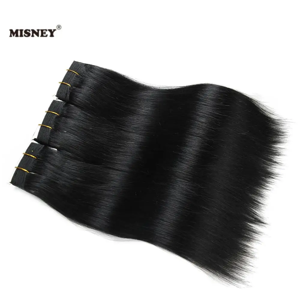 
Grade 5A 100 Percent Human Hair Weavings Silky Straight Hair 20inch 100g/pcs From Dark Color To Blonde 