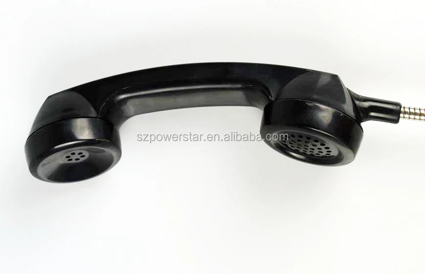 
Plastic ABS Rugged Anti- Explosion industrial telephone handset 