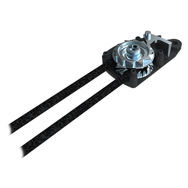 Adjustable rope ratchet for greenhouse hanging