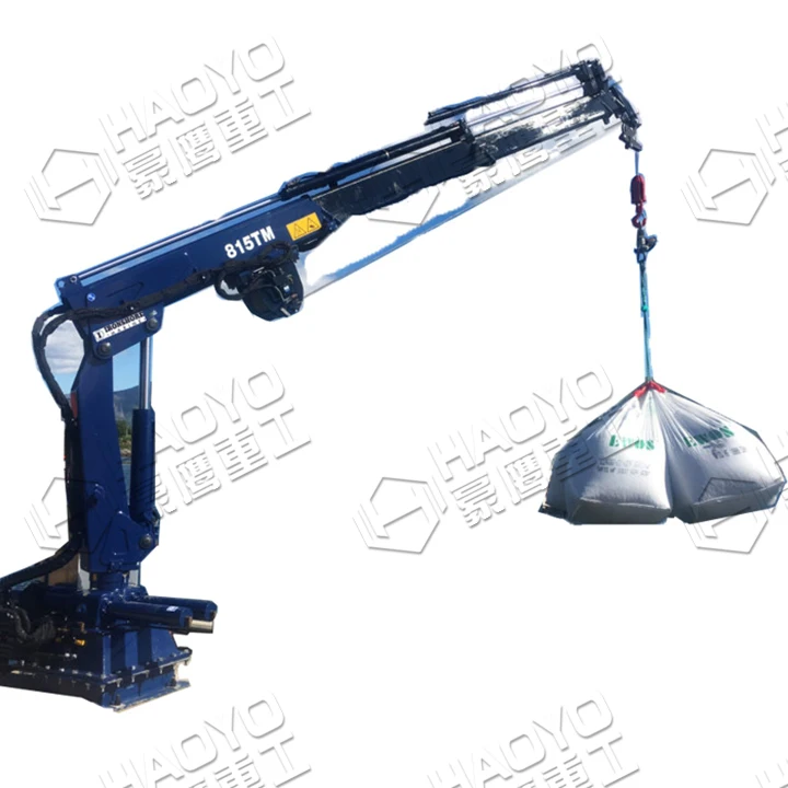 
Mini Crane 1t@2~6m Hydraulic Telescopic Boom Ship Crane 