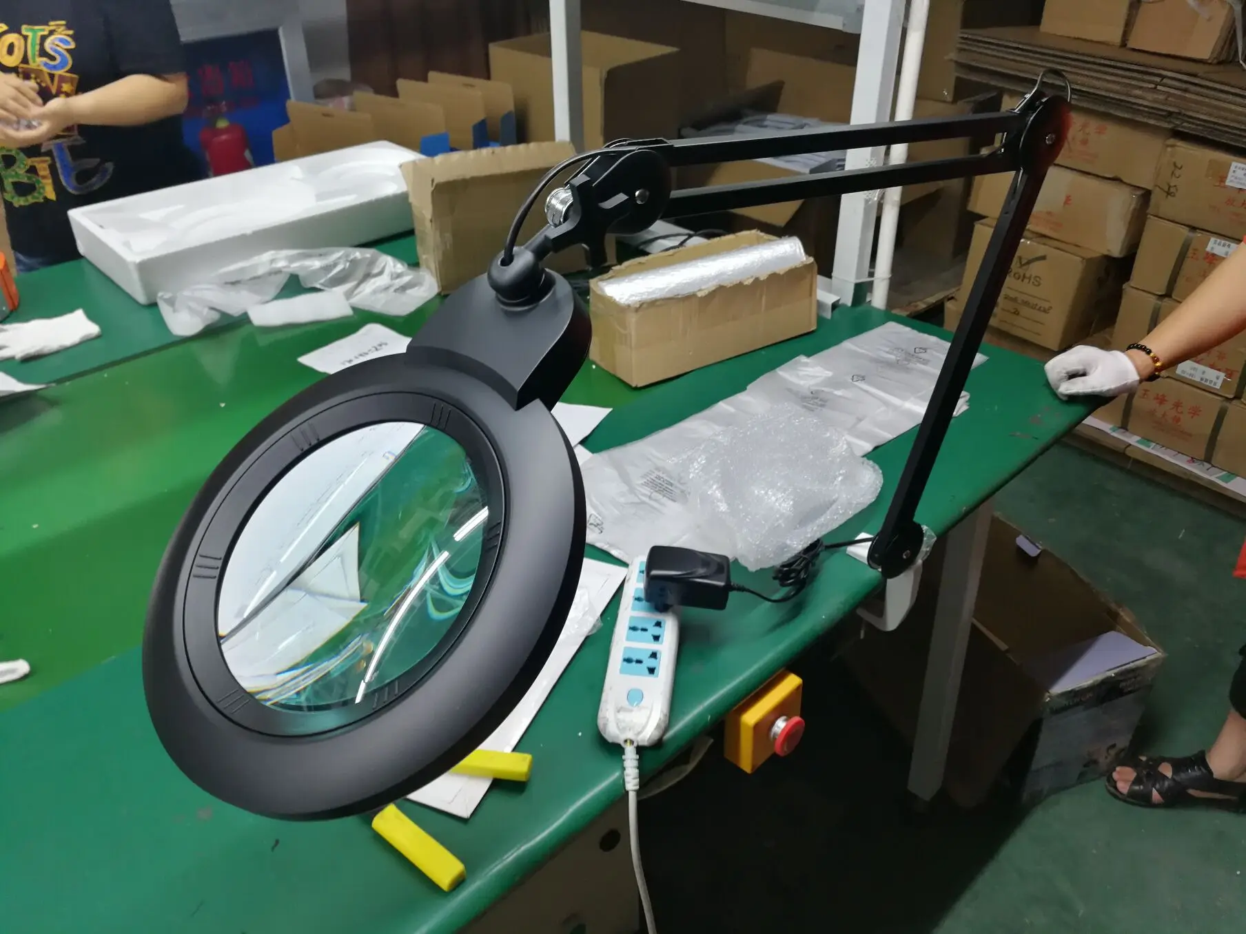 Special Tool With ESD Magnifier Table Lamp Clamp Magnifying Lamp LED Used Mobile Phones Jewelry Tools