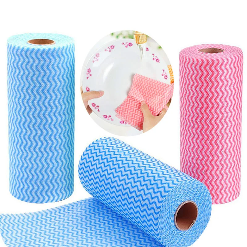 Экологичная супер абсорбент биоразлагаемая цветная сетка Нетканая ткань спанлейс