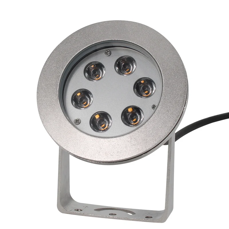 316L stainless steel DMX512 rgb/RGBW 36W/18W DC12V/24V waterproof IP68 led underwater spot light