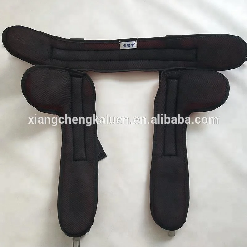 Hot sale bungee safety harness belt with double buckles