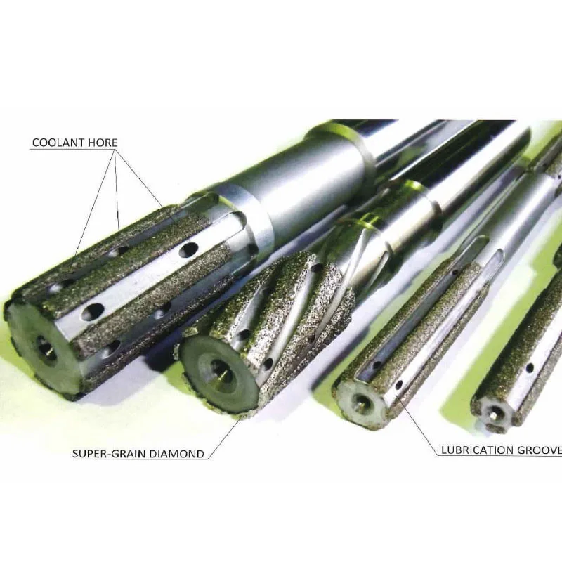 
Cutting speed diamond chamfer length shell hole opener reamer 