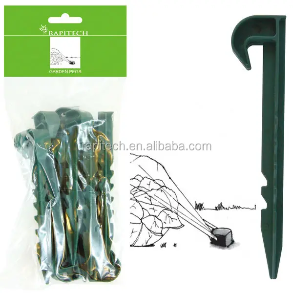 Gardening Weed Barrier Peg Fleece Peg Support Plastic Peg