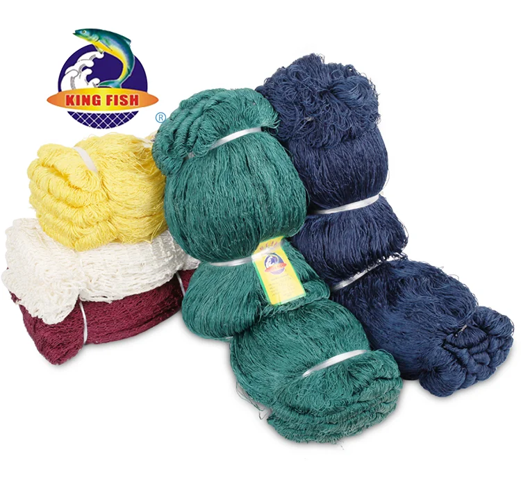 Cast trammel finland weights manufacture pe yarn polyester fishing net