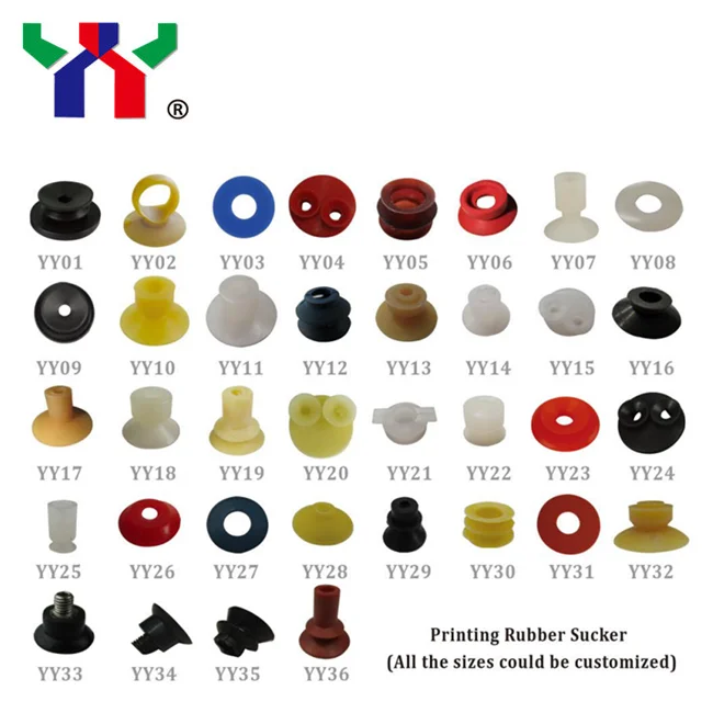 Rubber Sucker For Transfer Paper YY001 6*22*17*30*11