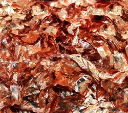 Factory Direct Sale High quality flakes gold leaf painting copper flake Glass Art Crafts Nail Decoration 1kg per carton