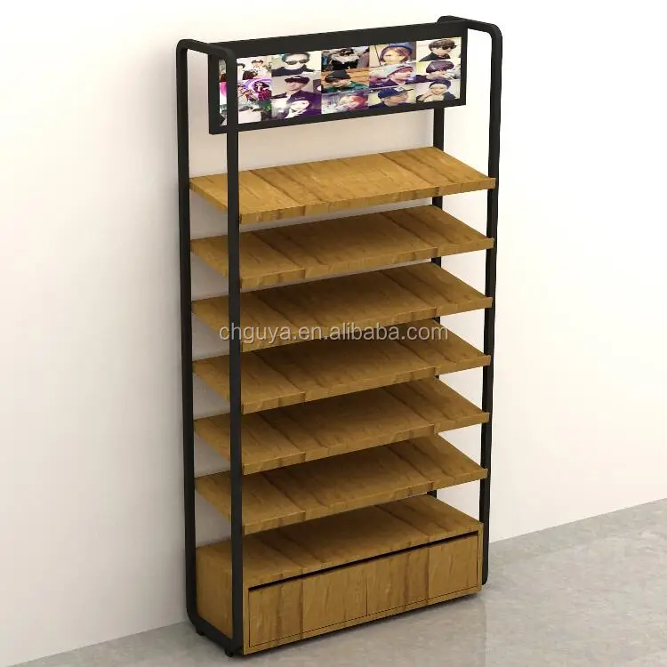 Shop Furniture Shoes Store Decoration Modern Shoe Rack Display