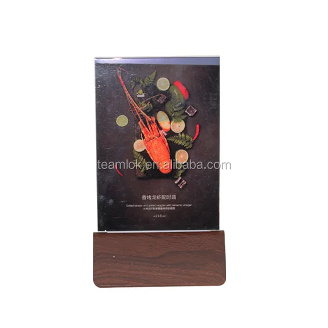 2018 г. Teamlok зарядное устройство для смартфона с акриловым дисплеем универсальное ресторана держатель меню портативного зарядного устройства