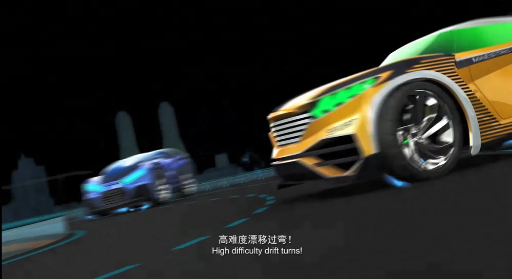 DWI Dowellin smart recording watch voice control rc cars professional with LED color changing system