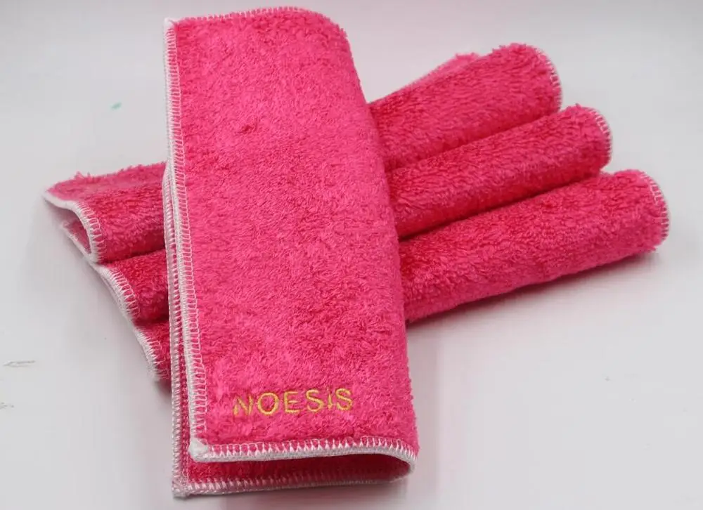 Colorful Different Types Kitchen Accessories Bamboo Fiber Dish Cleaning Wipe Cloths