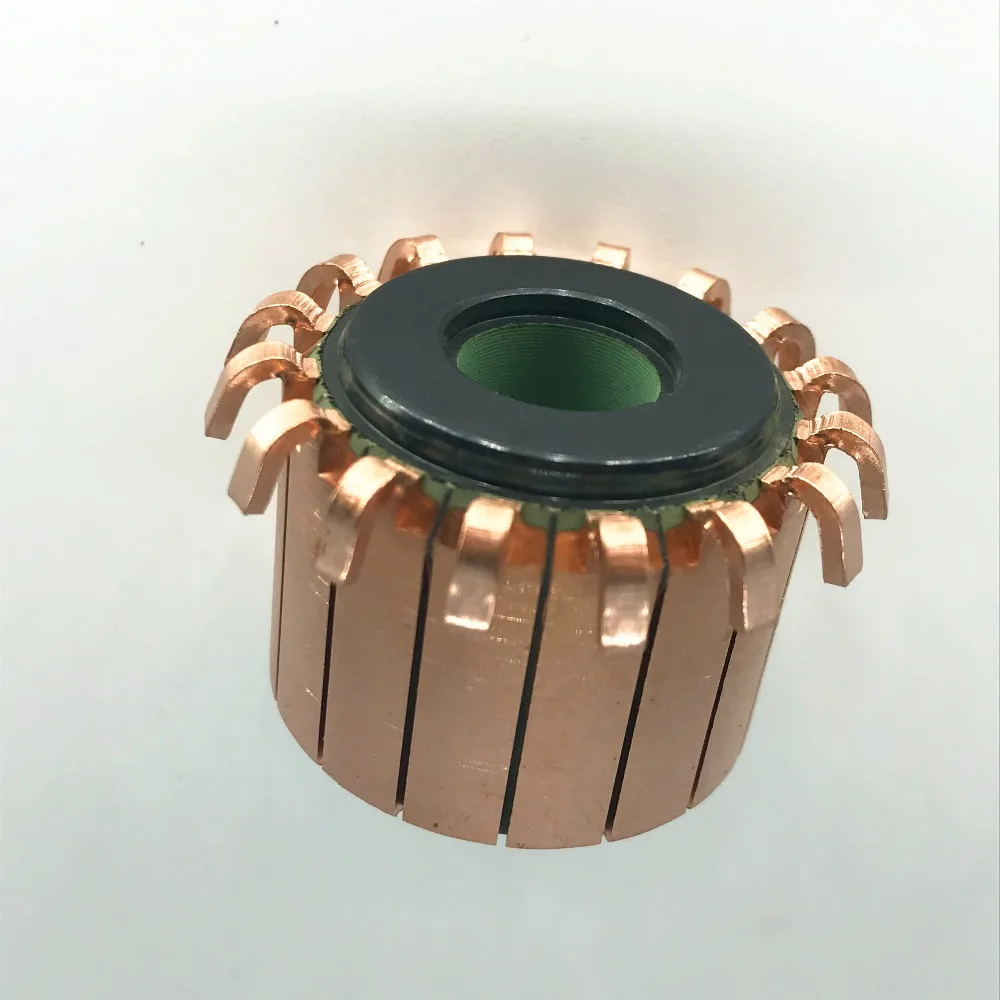 motor groove commutator for power tools