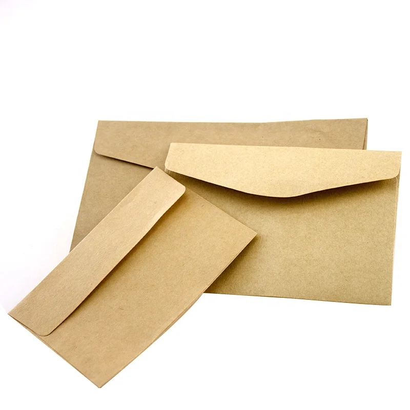 Eco-friendly Wholesale Eco-friendly Cheap Brown Kraft Paper Envelope