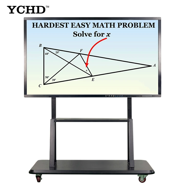 
43inch High Quality IR touch screen all in one OPS smart interactive whiteboard 