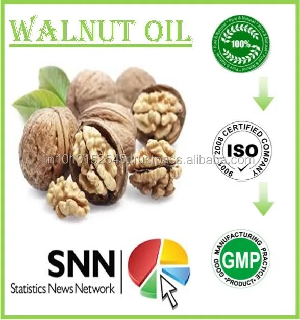 Top Quality of Walnut Oil with Excellent Quality 100% Pure Cold Pressed Edible Akhrot Ka Tel Walnut Oil