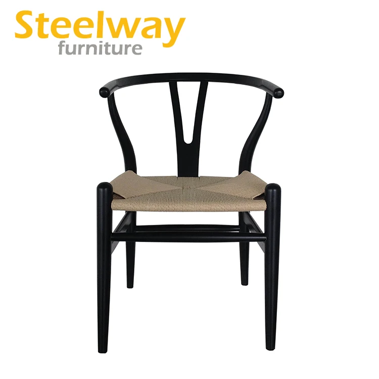 Bentwood black ash hans wegner y chair