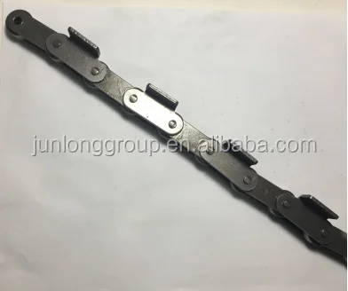 ISO C2060 double pitch roller chain conveyor with extended pins