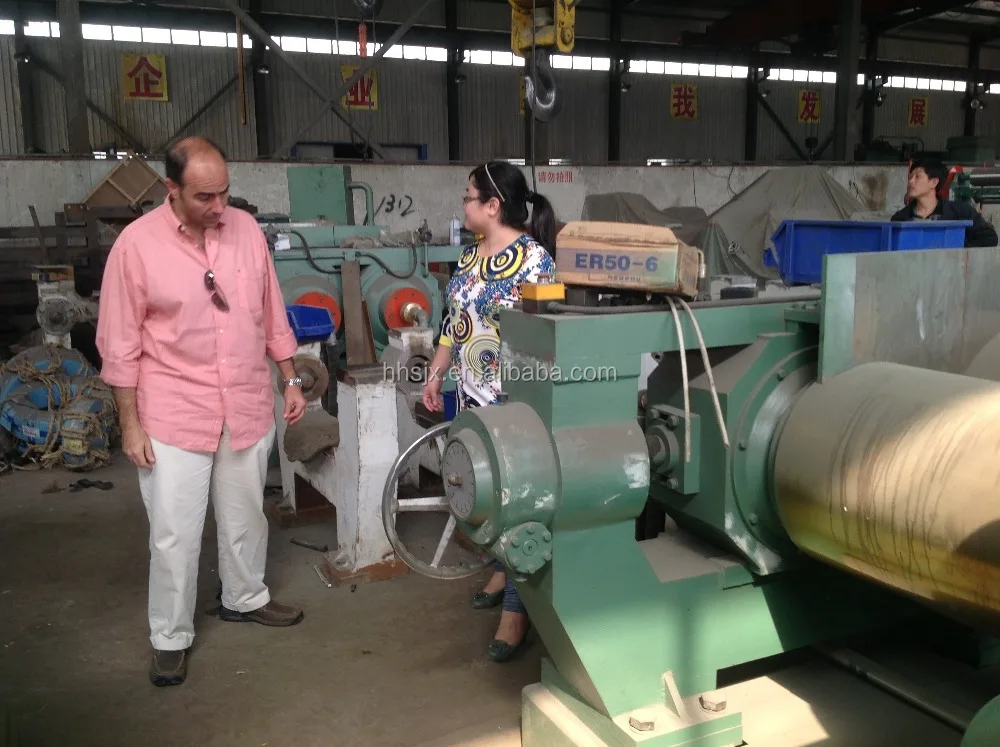 Высокое качество два рулона резины смешивания мельница / открыт смешивания мельница с сертификацией CE