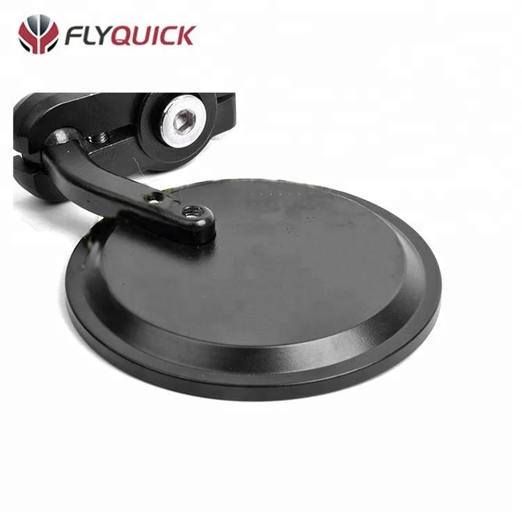 Black Motorcycle Handlebar Bar End Mirror